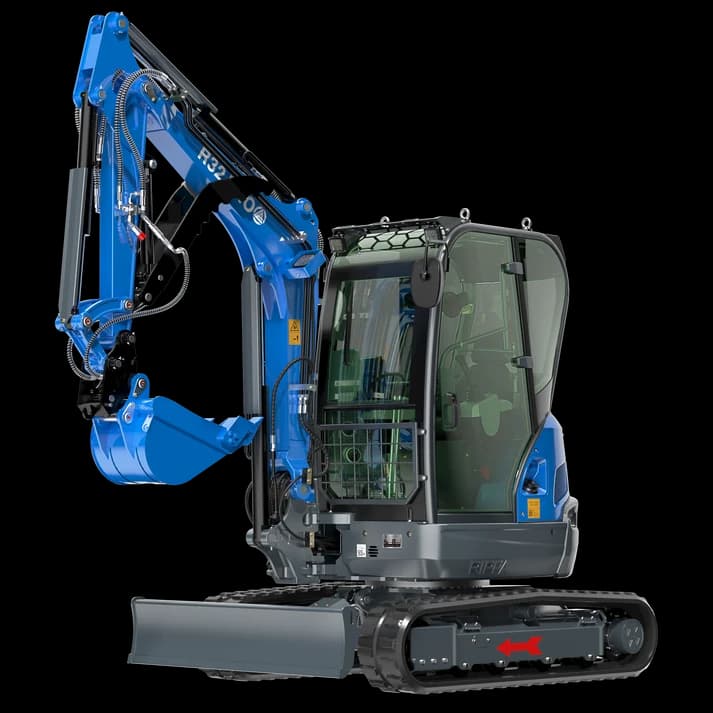 RIPPA R32 Mini Excavator 3.2 Ton with Kubota Engine + 12 FREE Attachments