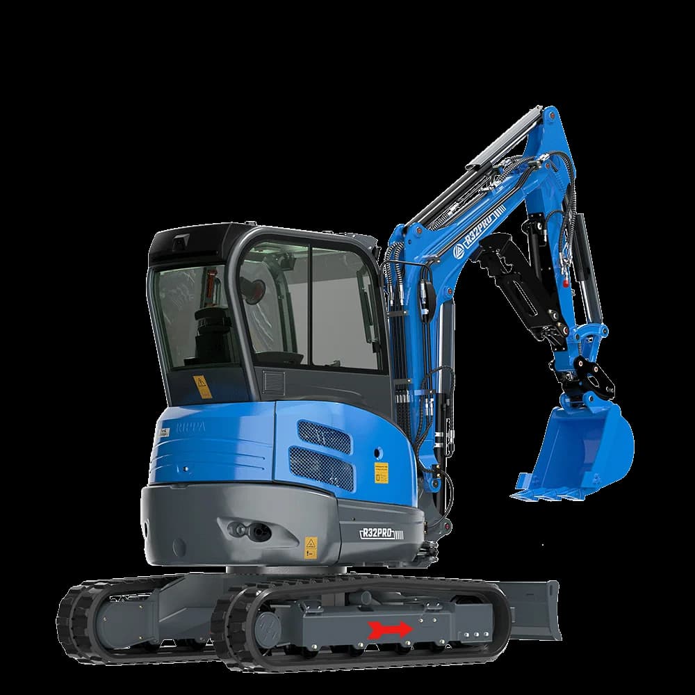 RIPPA R32 Mini Excavator 3.2 Ton with Kubota Engine + 12 FREE Attachments — image 2